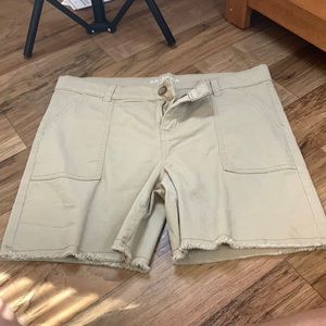 Khaki shorts